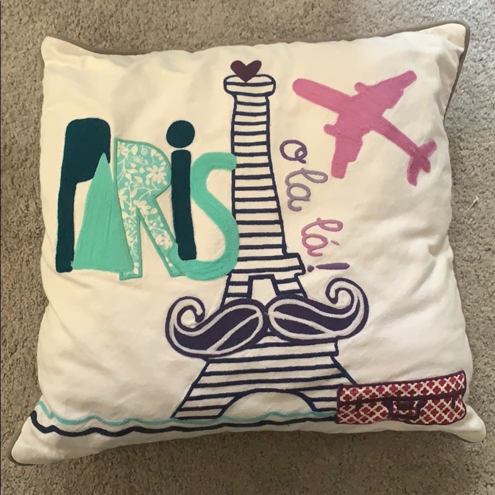 PB Teen Paris Throw Pillow